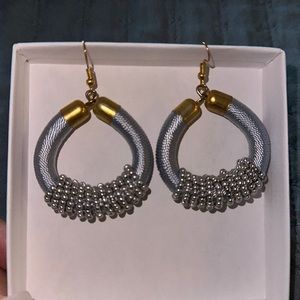 Handmade Earrings Ice Blue